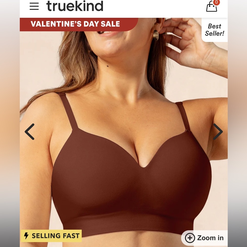 Truekind® Supportive Comfort Wireless
Shaping Bra
